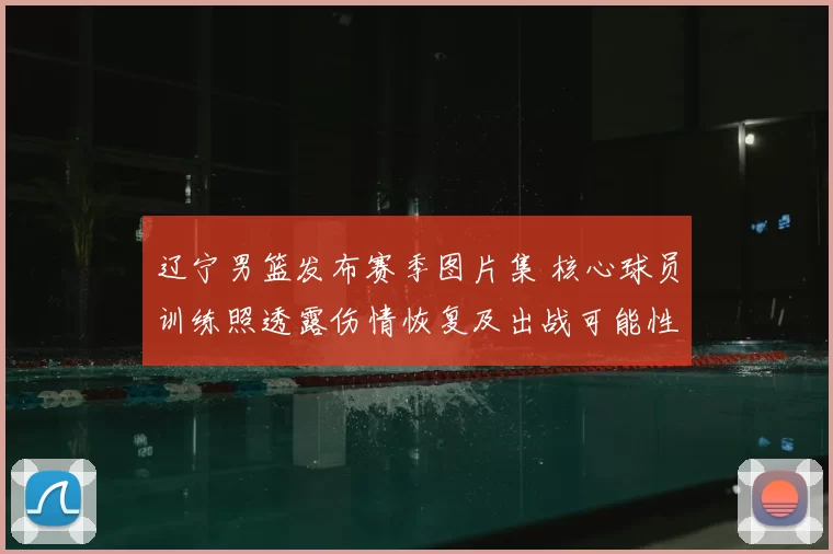 辽宁男篮发布赛季图片集 核心球员训练照透露伤情恢复及出战可能性