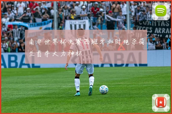 南非世界杯决赛西班牙加时绝杀荷兰首夺大力神杯